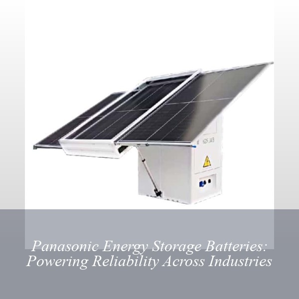 Panasonic Energy Storage Batteries: Powering Reliability Across Industries